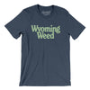 Wyoming Weed Men/Unisex T-Shirt-Heather Navy-Allegiant Goods Co. Vintage Sports Apparel