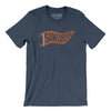 San Diego Pennant Men/Unisex T-Shirt-Heather Navy-Allegiant Goods Co. Vintage Sports Apparel