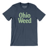 Ohio Weed Men/Unisex T-Shirt-Heather Navy-Allegiant Goods Co. Vintage Sports Apparel