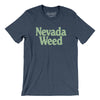 Nevada Weed Men/Unisex T-Shirt-Heather Navy-Allegiant Goods Co. Vintage Sports Apparel
