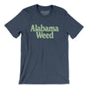 Alabama Weed Men/Unisex T-Shirt-Heather Navy-Allegiant Goods Co. Vintage Sports Apparel