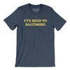 I've Been To Baltimore Men/Unisex T-Shirt-Heather Navy-Allegiant Goods Co. Vintage Sports Apparel