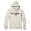 San Francisco Beer Hoodie-Heather Oatmeal-Allegiant Goods Co. Vintage Sports Apparel