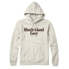 Rhode Island Beer Hoodie-Heather Oatmeal-Allegiant Goods Co. Vintage Sports Apparel