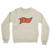 Calgary Pennant Midweight French Terry Crewneck Sweatshirt-Heather Oatmeal-Allegiant Goods Co. Vintage Sports Apparel