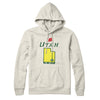 Utah Golf Hoodie-Heather Oatmeal-Allegiant Goods Co. Vintage Sports Apparel