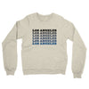 Los Angeles Repeat Midweight French Terry Crewneck Sweatshirt-Heather Oatmeal-Allegiant Goods Co. Vintage Sports Apparel