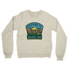Yosemite National Park Badge Midweight French Terry Crewneck Sweatshirt-Heather Oatmeal-Allegiant Goods Co. Vintage Sports Apparel