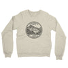 Colorado State Quarter Midweight French Terry Crewneck Sweatshirt-Heather Oatmeal-Allegiant Goods Co. Vintage Sports Apparel