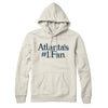 Atlanta's Number 1 Fan Hoodie-Heather Oatmeal-Allegiant Goods Co. Vintage Sports Apparel