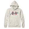 Atlanta Ga Overprinted Hoodie-Heather Oatmeal-Allegiant Goods Co. Vintage Sports Apparel