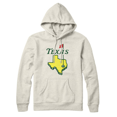 Texas Golf Hoodie-Heather Oatmeal-Allegiant Goods Co. Vintage Sports Apparel