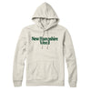 New Hampshire Weed Hoodie-Heather Oatmeal-Allegiant Goods Co. Vintage Sports Apparel