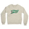 Philly Pennant Midweight French Terry Crewneck Sweatshirt-Heather Oatmeal-Allegiant Goods Co. Vintage Sports Apparel