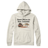 Don't Move To San Antonio Hoodie-Heather Oatmeal-Allegiant Goods Co. Vintage Sports Apparel