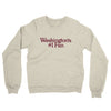 Washington's Number 1 Fan Midweight French Terry Crewneck Sweatshirt-Heather Oatmeal-Allegiant Goods Co. Vintage Sports Apparel