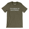 I've Been To Baltimore Men/Unisex T-Shirt-Heather Olive-Allegiant Goods Co. Vintage Sports Apparel