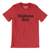 Oklahoma Beer Men/Unisex T-Shirt-Heather Red-Allegiant Goods Co. Vintage Sports Apparel