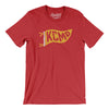 Kcmo Pennant Men/Unisex T-Shirt-Heather Red-Allegiant Goods Co. Vintage Sports Apparel