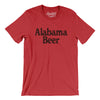 Alabama Beer Men/Unisex T-Shirt-Heather Red-Allegiant Goods Co. Vintage Sports Apparel