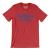 Buffalo's Number 1 Fan Men/Unisex T-Shirt-Heather Red-Allegiant Goods Co. Vintage Sports Apparel