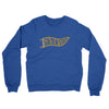 Golden State Pennant Midweight French Terry Crewneck Sweatshirt-Heather Royal-Allegiant Goods Co. Vintage Sports Apparel