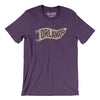 Orlando Pennant Men/Unisex T-Shirt-Heather Team Purple-Allegiant Goods Co. Vintage Sports Apparel