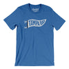 Tampa Bay Pennant Men/Unisex T-Shirt-Heather True Royal-Allegiant Goods Co. Vintage Sports Apparel