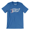 Texas Pennant Men/Unisex T-Shirt-Heather True Royal-Allegiant Goods Co. Vintage Sports Apparel