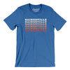 Gainesville Repeat Men/Unisex T-Shirt-Heather True Royal-Allegiant Goods Co. Vintage Sports Apparel