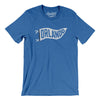 Orlando Pennant Men/Unisex T-Shirt-Heather True Royal-Allegiant Goods Co. Vintage Sports Apparel