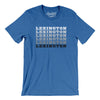 Lexington Repeat Men/Unisex T-Shirt-Heather True Royal-Allegiant Goods Co. Vintage Sports Apparel