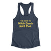 I've Been To White Sands National Park Women's Racerback Tank-Indigo-Allegiant Goods Co. Vintage Sports Apparel