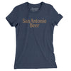 San Antonio Beer Women's T-Shirt-Indigo-Allegiant Goods Co. Vintage Sports Apparel