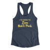 I've Been To Zion National Park Women's Racerback Tank-Indigo-Allegiant Goods Co. Vintage Sports Apparel