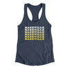 Nashville Repeat Women's Racerback Tank-Indigo-Allegiant Goods Co. Vintage Sports Apparel