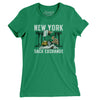 New York Sack Exchange Women's T-Shirt-Kelly Green-Allegiant Goods Co. Vintage Sports Apparel