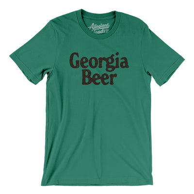 Georgia Beer Men/Unisex T-Shirt-Kelly-Allegiant Goods Co. Vintage Sports Apparel