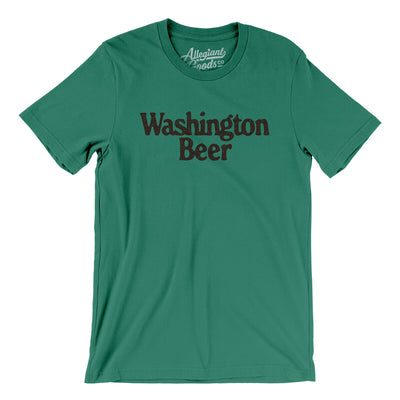 Washington Beer Men/Unisex T-Shirt-Kelly-Allegiant Goods Co. Vintage Sports Apparel