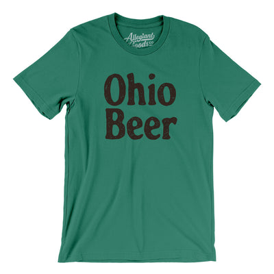 Ohio Beer Men/Unisex T-Shirt-Kelly-Allegiant Goods Co. Vintage Sports Apparel