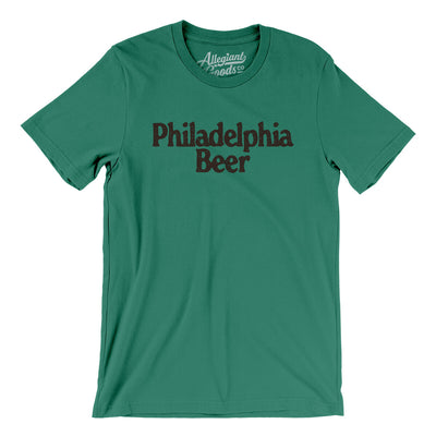 Philadelphia Beer Men/Unisex T-Shirt-Kelly-Allegiant Goods Co. Vintage Sports Apparel