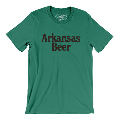 Arkansas Beer Men/Unisex T-Shirt-Kelly-Allegiant Goods Co. Vintage Sports Apparel