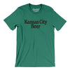 Kansas City Beer Men/Unisex T-Shirt-Kelly-Allegiant Goods Co. Vintage Sports Apparel