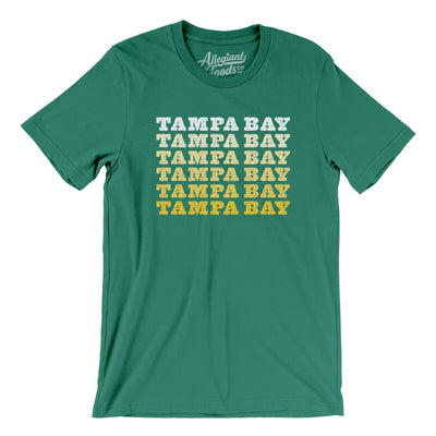 Tampa Bay Repeat Men/Unisex T-Shirt-Kelly-Allegiant Goods Co. Vintage Sports Apparel