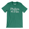 Philly's Number 1 Fan Men/Unisex T-Shirt-Kelly-Allegiant Goods Co. Vintage Sports Apparel