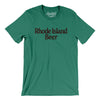 Rhode Island Beer Men/Unisex T-Shirt-Kelly-Allegiant Goods Co. Vintage Sports Apparel