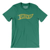 Green Bay Pennant Men/Unisex T-Shirt-Kelly-Allegiant Goods Co. Vintage Sports Apparel