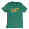 Utah Pennant Men/Unisex T-Shirt-Kelly-Allegiant Goods Co. Vintage Sports Apparel