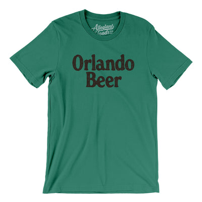 Orlando Beer Men/Unisex T-Shirt-Kelly-Allegiant Goods Co. Vintage Sports Apparel