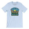 Yosemite National Park Badge Men/Unisex T-Shirt-Light Blue-Allegiant Goods Co. Vintage Sports Apparel